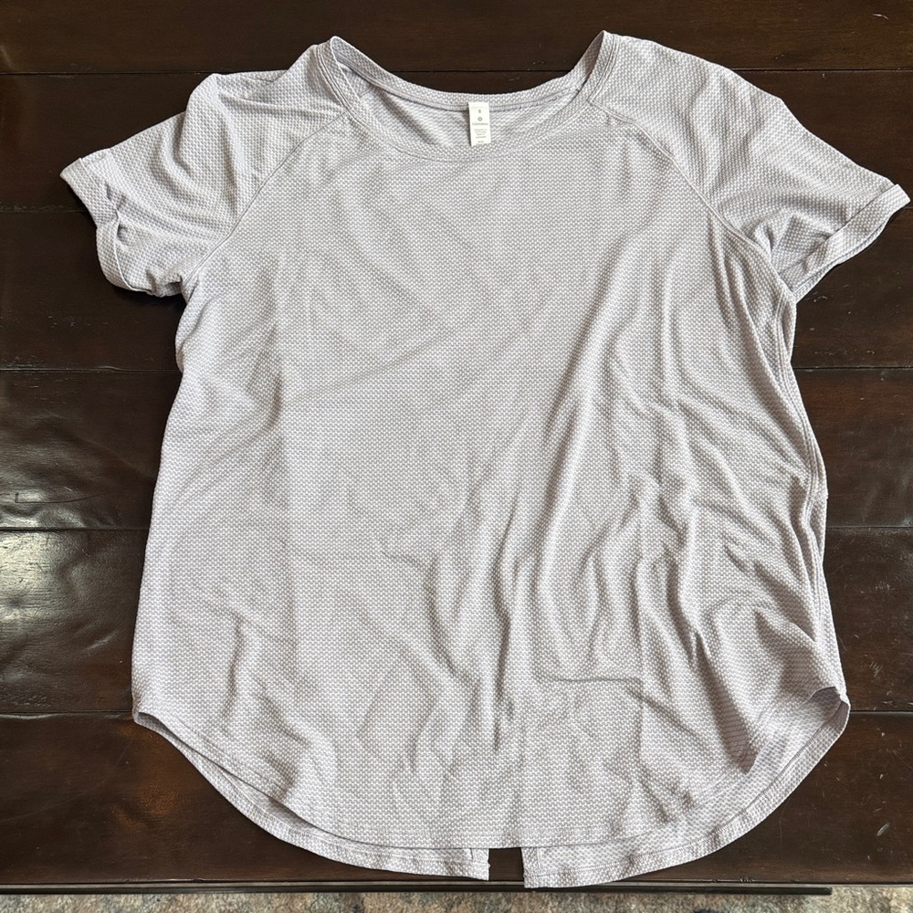 lululemon athletica Short Sleeve Tee in Light Lavender